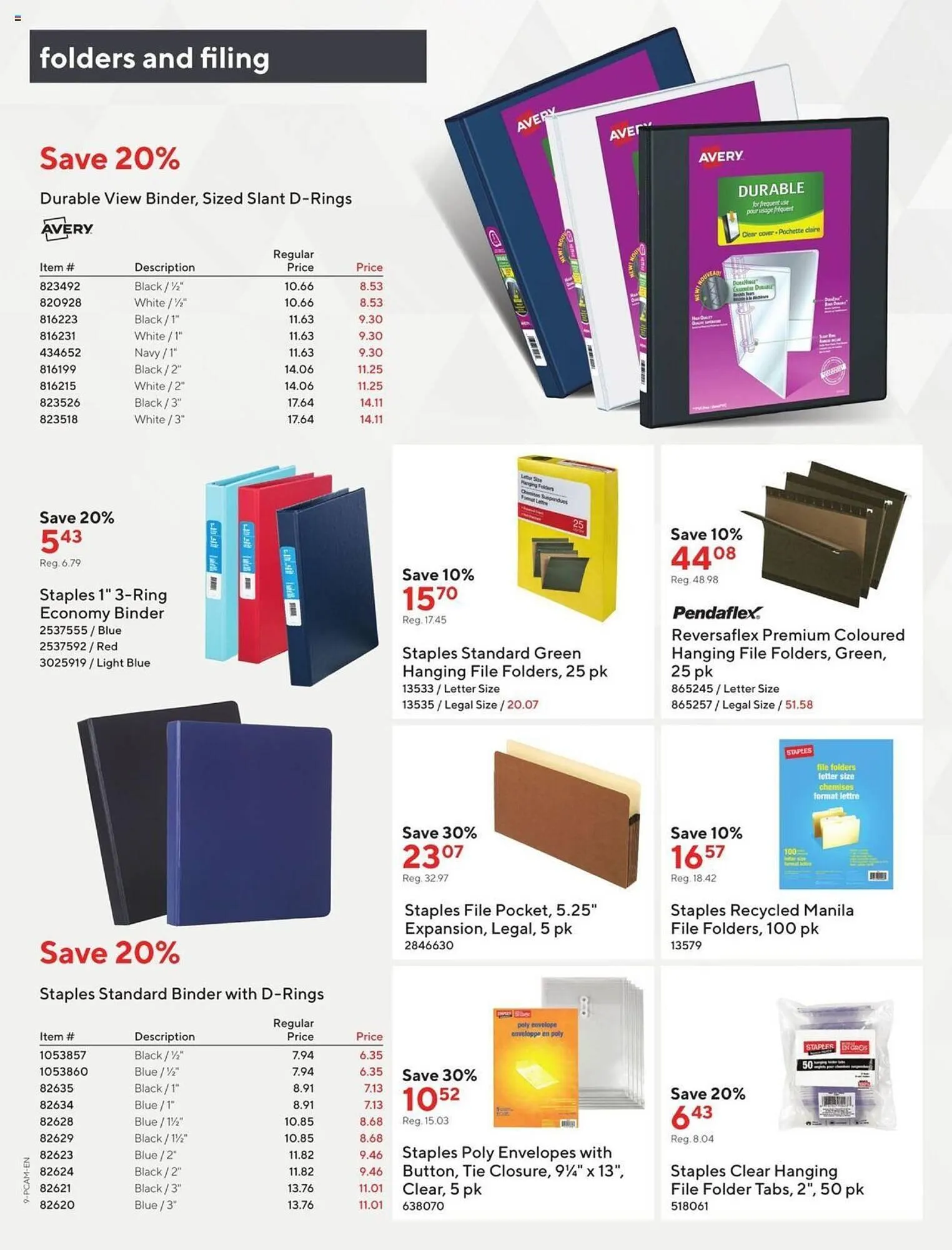 Staples flyer from August 7 to August 20 2024 - flyer page 10