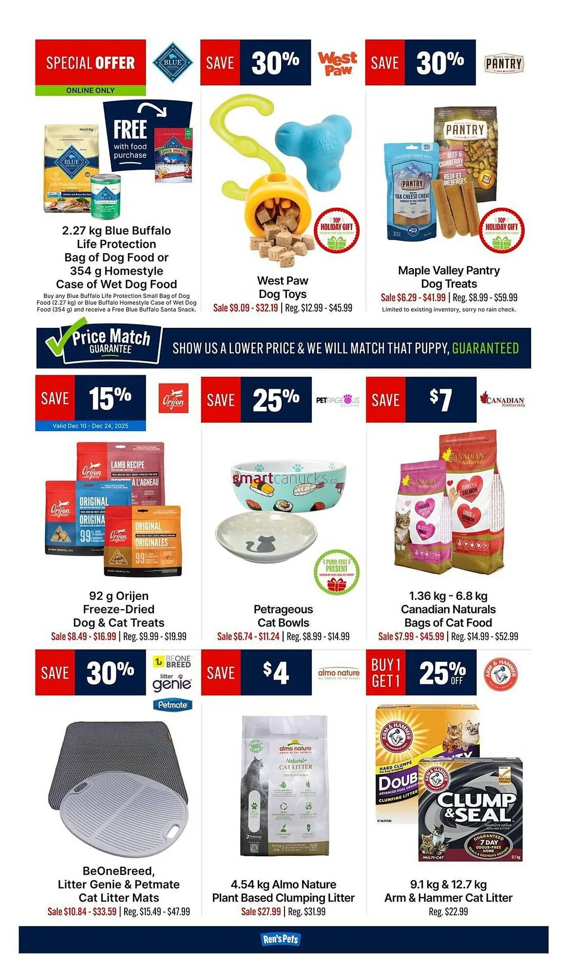 Ren’s Pets Depot flyer from December 1 to December 31 2025 - flyer page 2