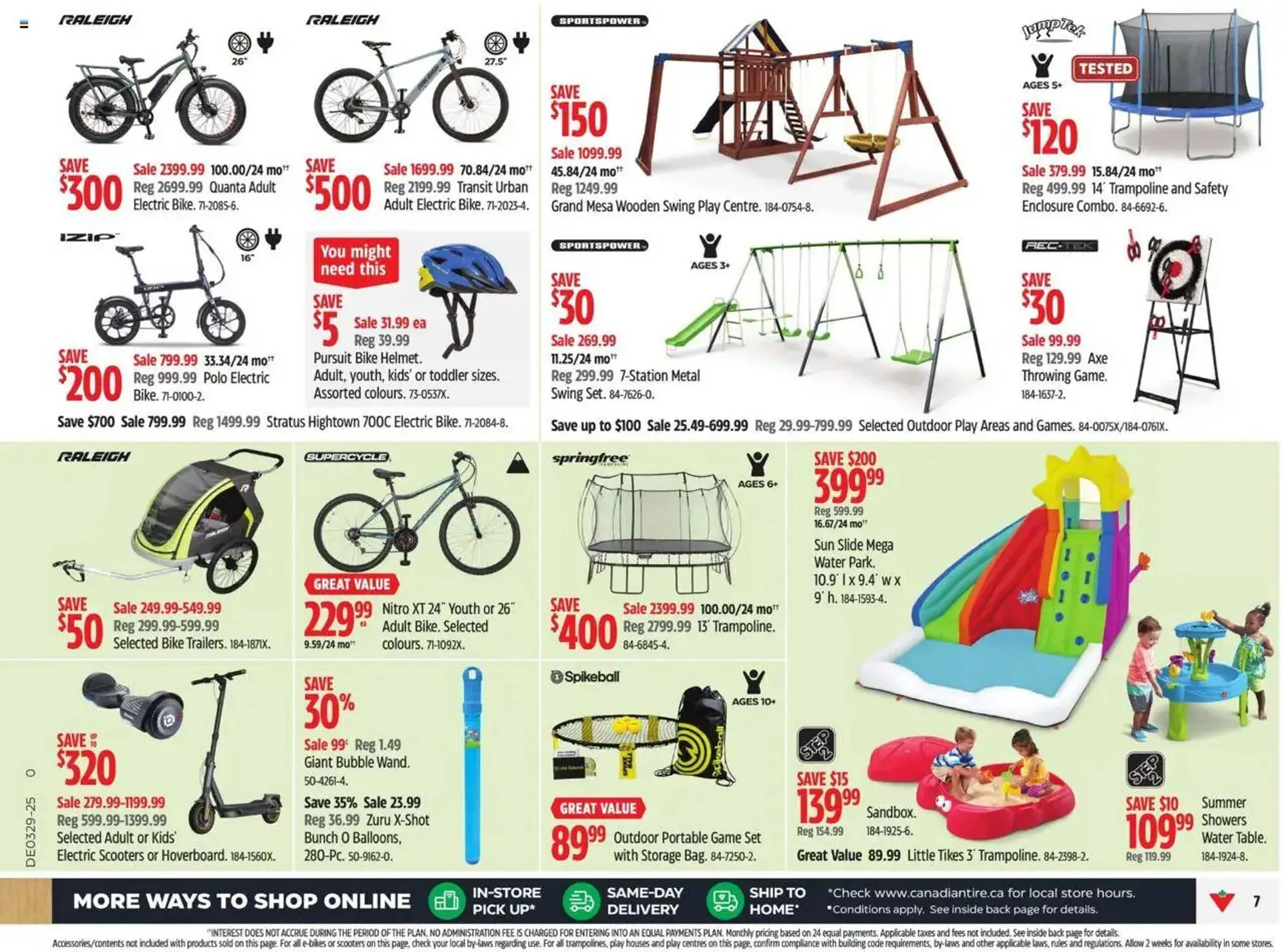 Canadian Tire flyer from July 11 to July 17 2025 - flyer page 9