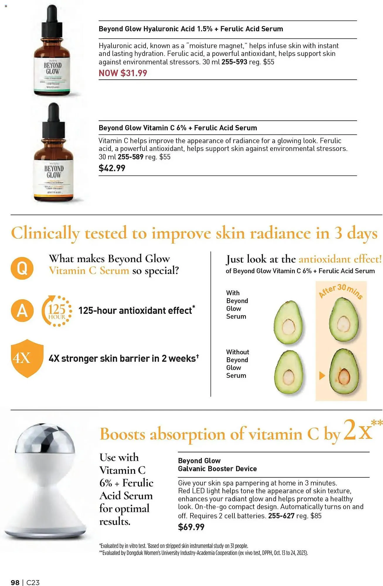 AVON flyer from November 6 to November 20 2025 - flyer page 98