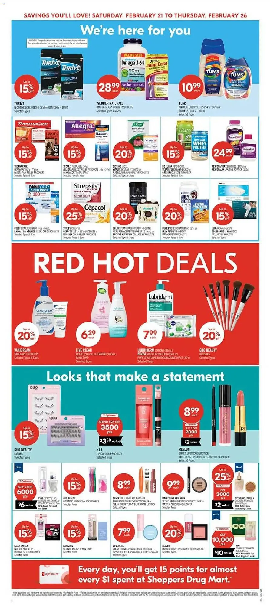 Shoppers Drug Mart flyer from February 21 to February 26 2026 - flyer page 10