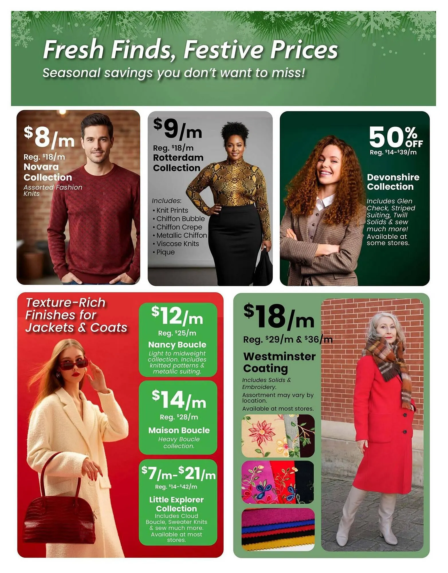 Fabricland flyer from December 1 to December 31 2025 - flyer page 3