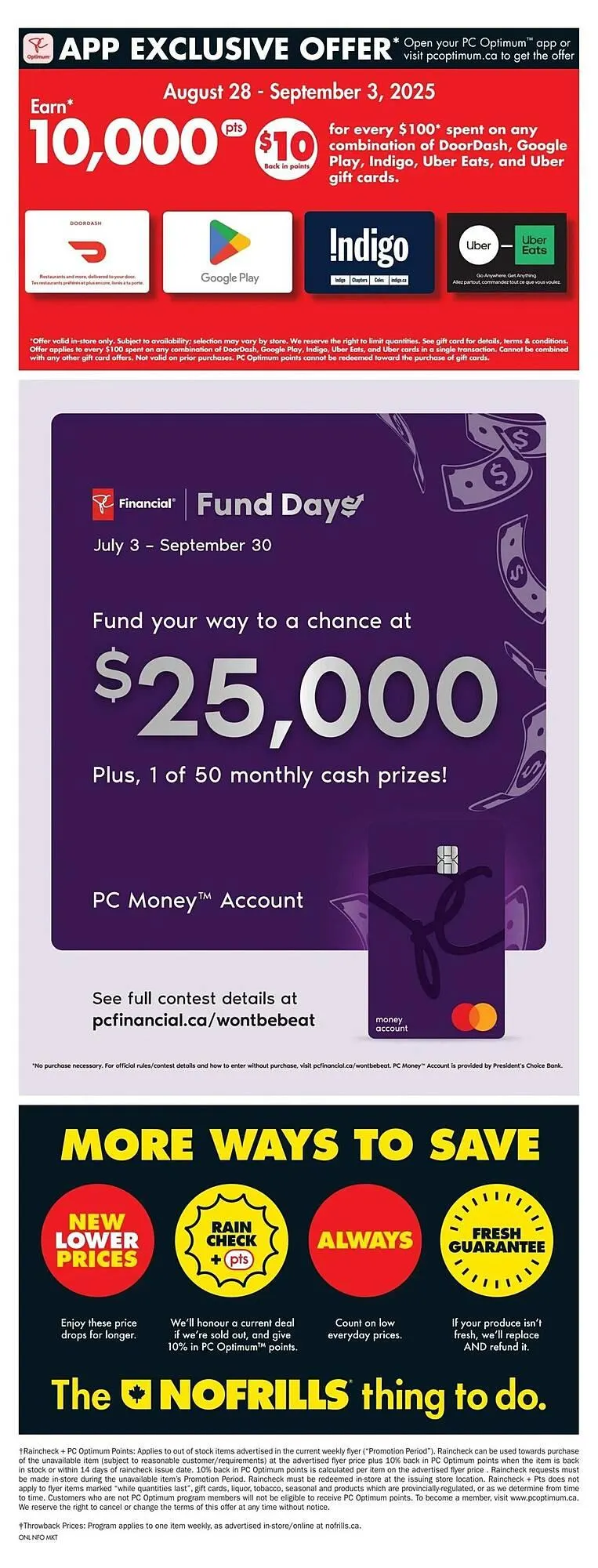 No Frills flyer from August 28 to September 3 2025 - flyer page 24