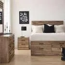 Mobilier de chambre à coucher série 448 - Grand lit