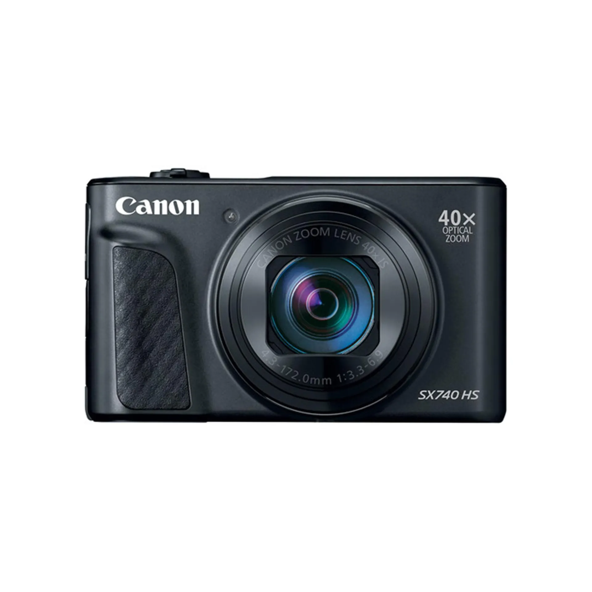 Canon PowerShot SX740HS 20.3MP 40X 3" Black with Case