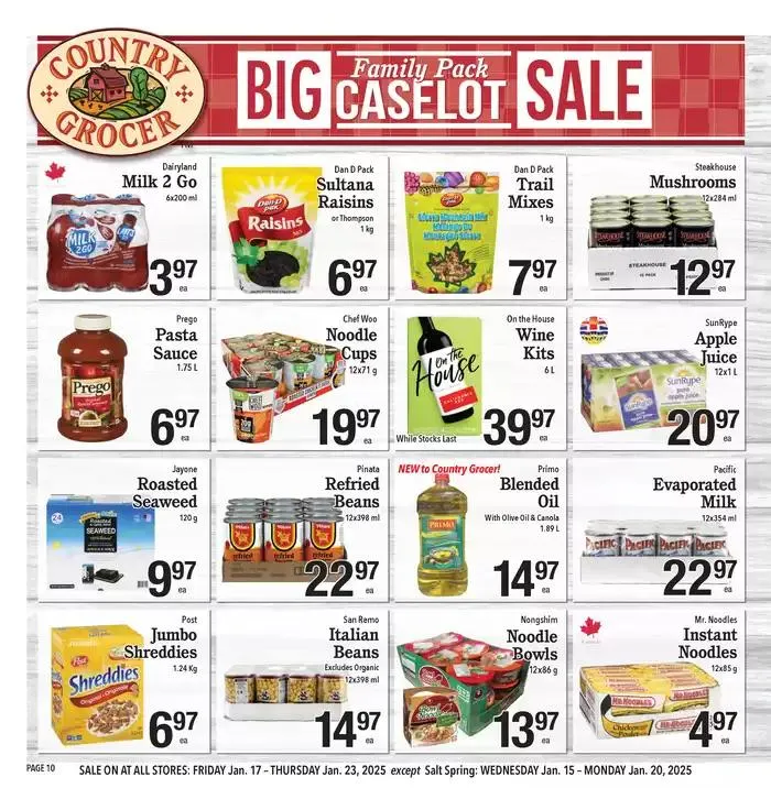 Discover attractive offers from January 15 to January 22 2025 - flyer page 10