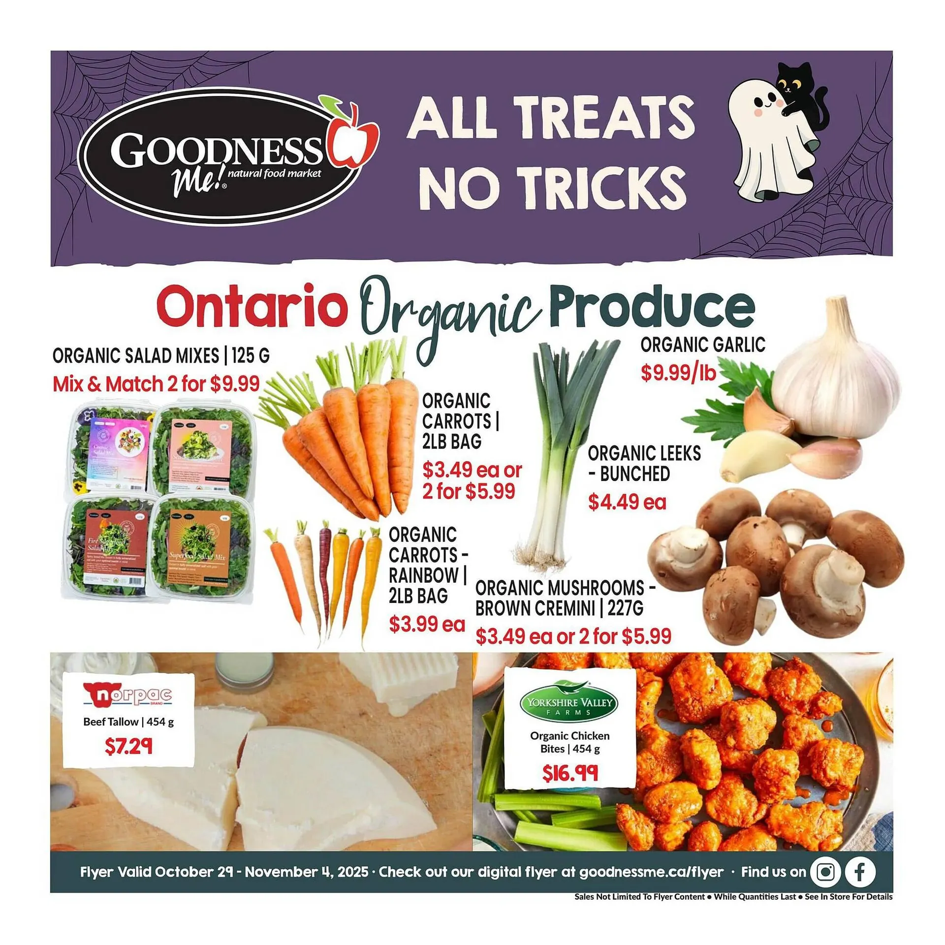 Goodness Me flyer from October 29 to November 4 2025 - flyer page 1