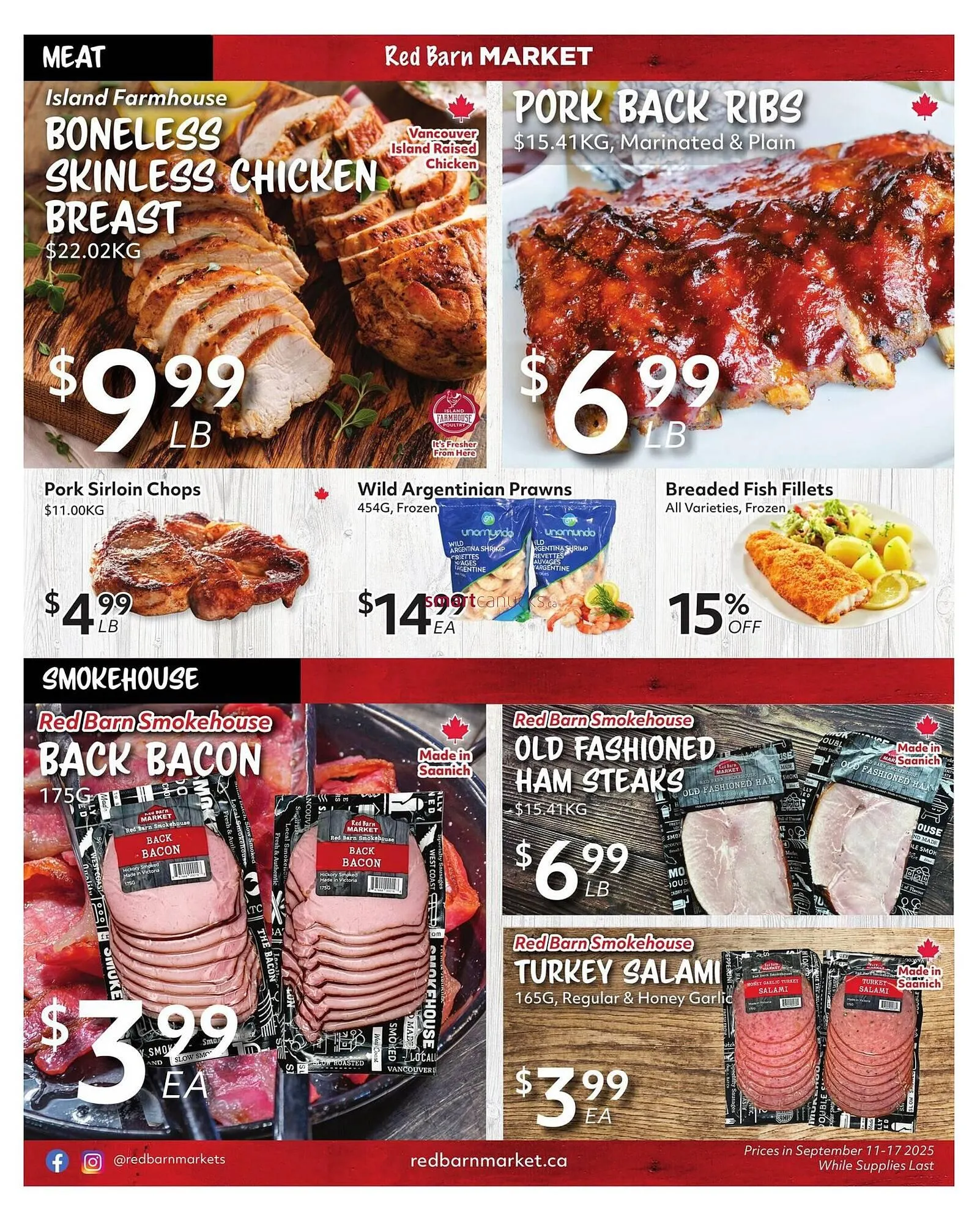 Red Barn Market flyer from September 11 to September 17 2025 - flyer page 4