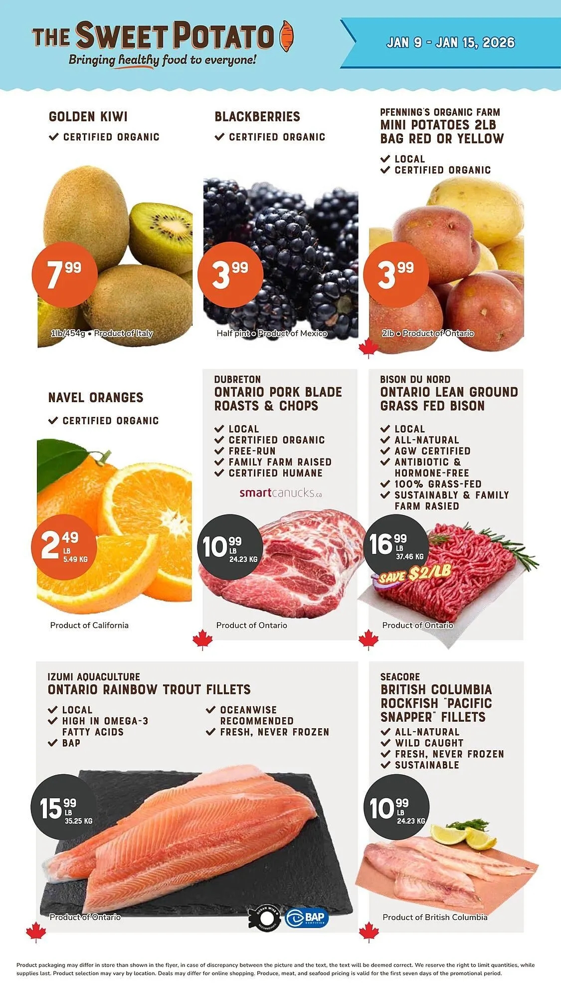 The Sweet Potato flyer from January 9 to January 15 2026 - flyer page 2