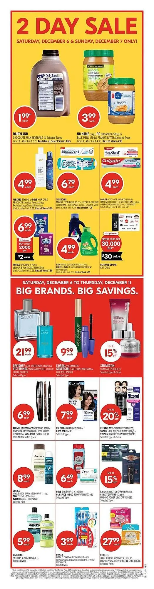 Shoppers Drug Mart flyer from December 4 to December 11 2025 - flyer page 3