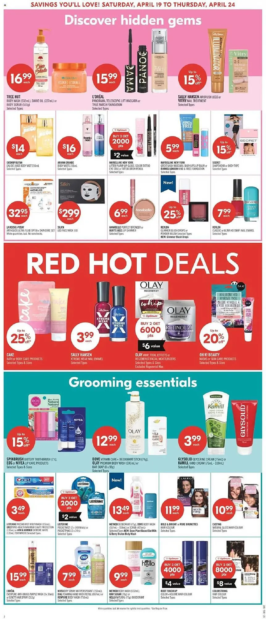 Shoppers Drug Mart flyer from April 19 to April 24 2025 - flyer page 16