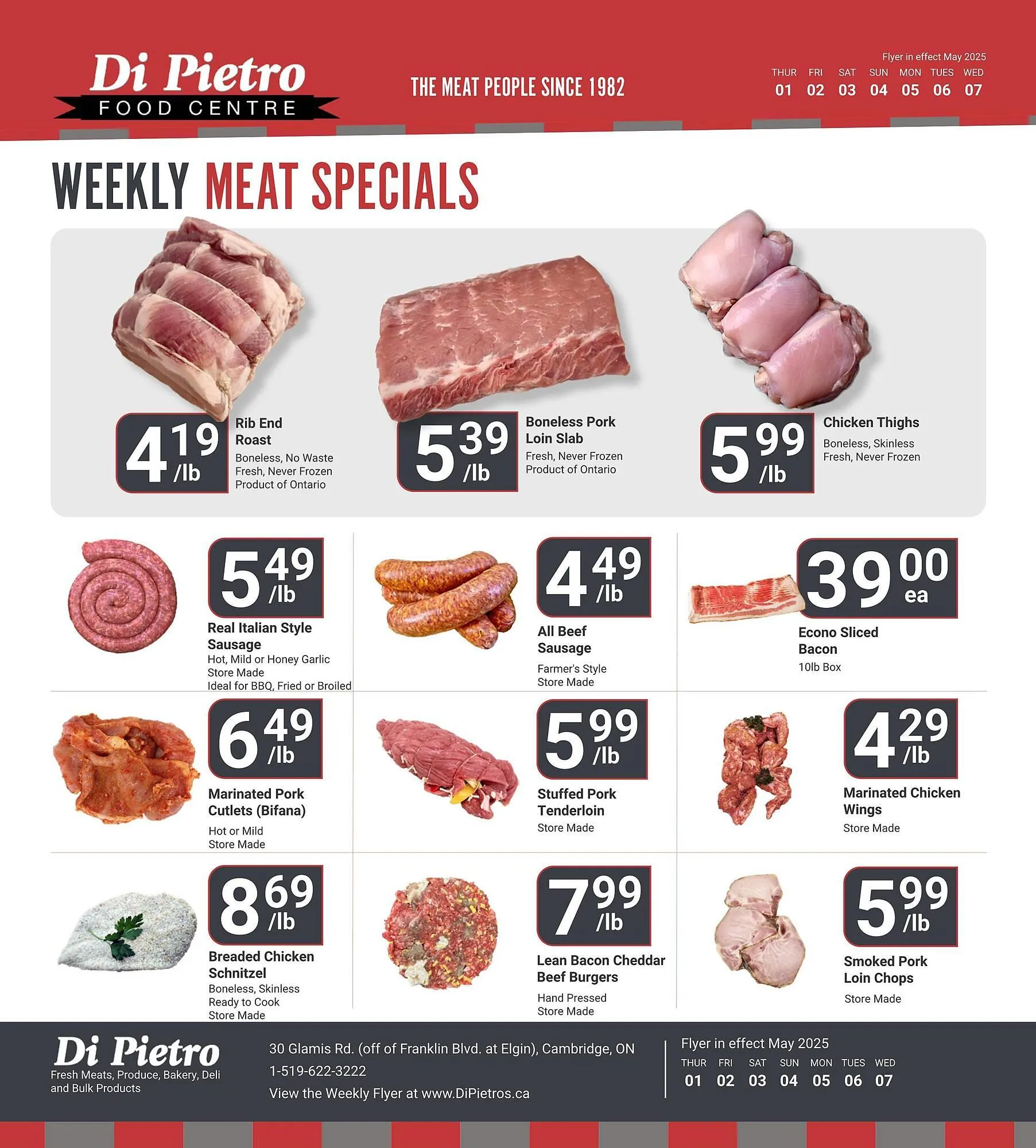 Di Pietro flyer from May 1 to May 7 2025 - flyer page 3