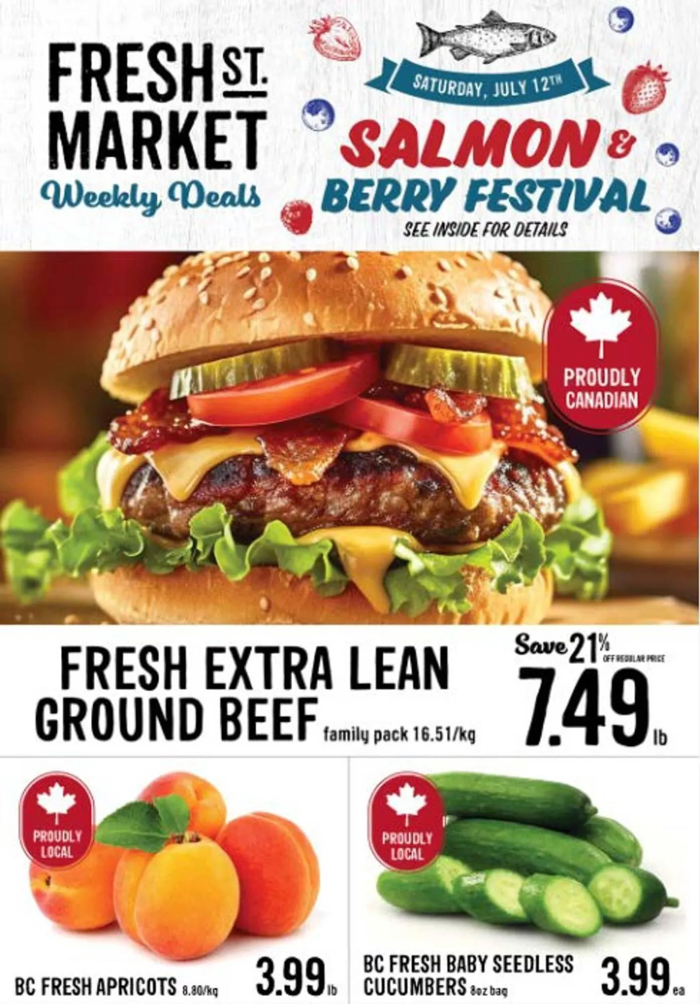 Fresh St Market flyer - 1