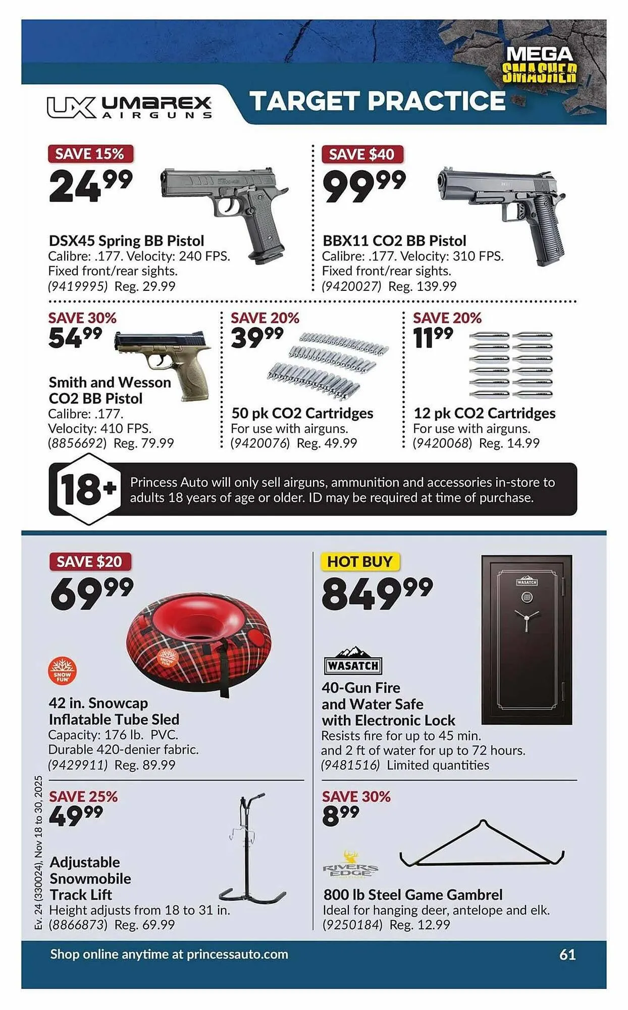 Princess Auto flyer from November 13 to November 20 2025 - flyer page 66