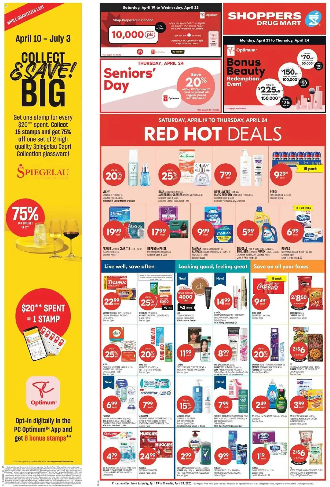 Shoppers Drug Mart flyer from April 19 to April 24 2025 - flyer page 3
