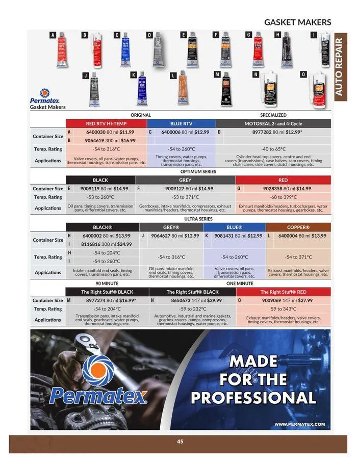 Auto Repair Catalogue from April 23 to April 22 2025 - flyer page 45