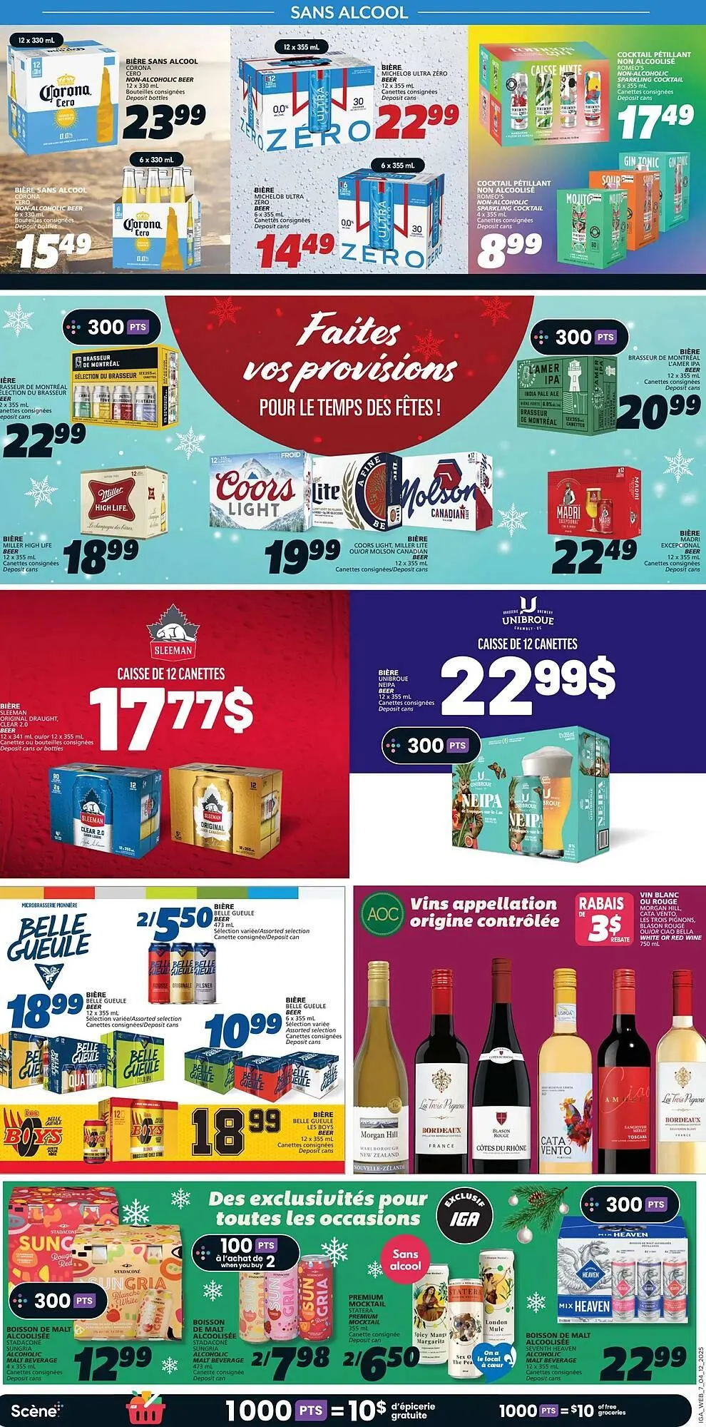 IGA flyer from December 4 to December 10 2025 - flyer page 9