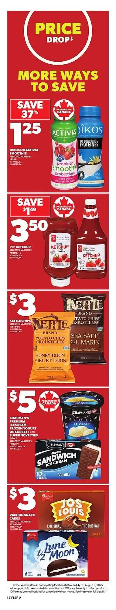 Loblaws flyer from July 24 to July 31 2025 - flyer page 3