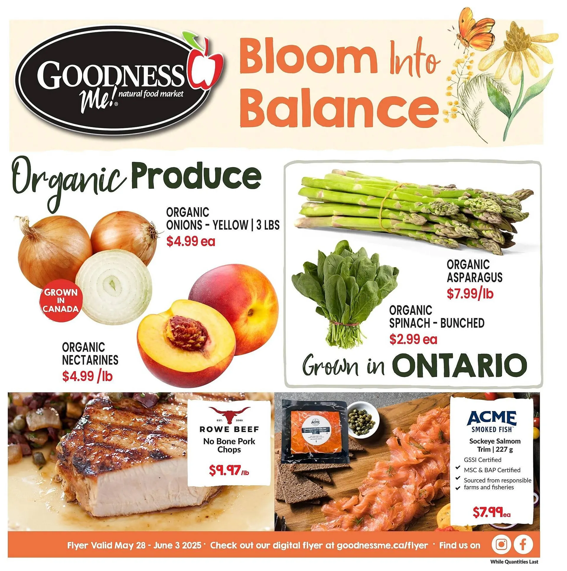 Goodness Me flyer - 1