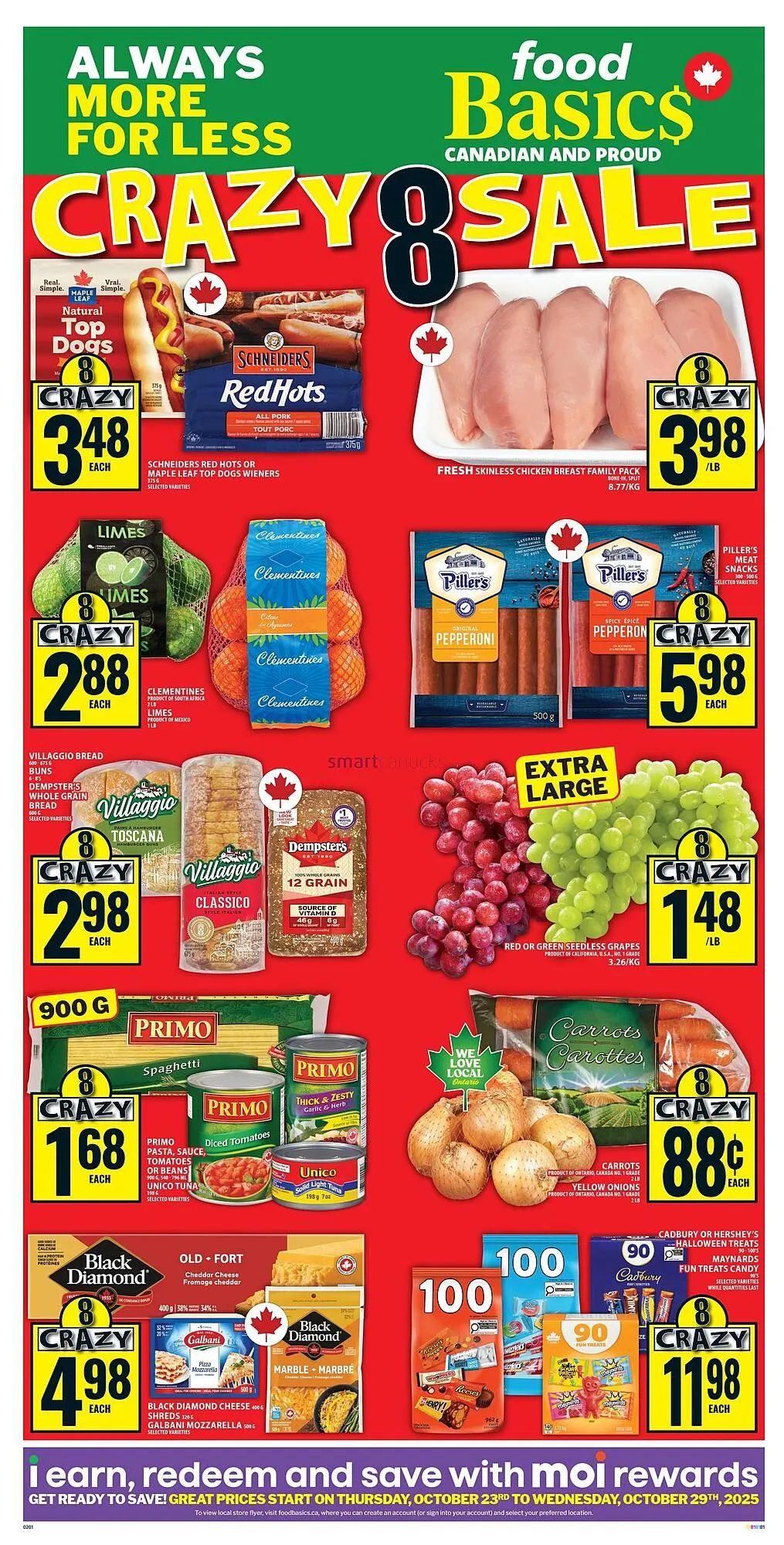 Food Basics flyer from October 23 to October 29 2025 - flyer page 1