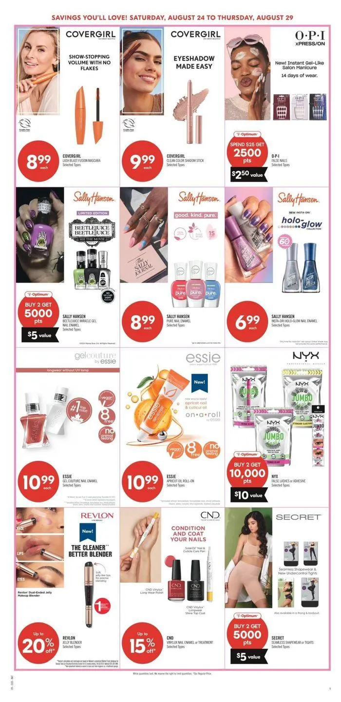 Exclusive deals and bargains from August 24 to August 29 2024 - flyer page 7