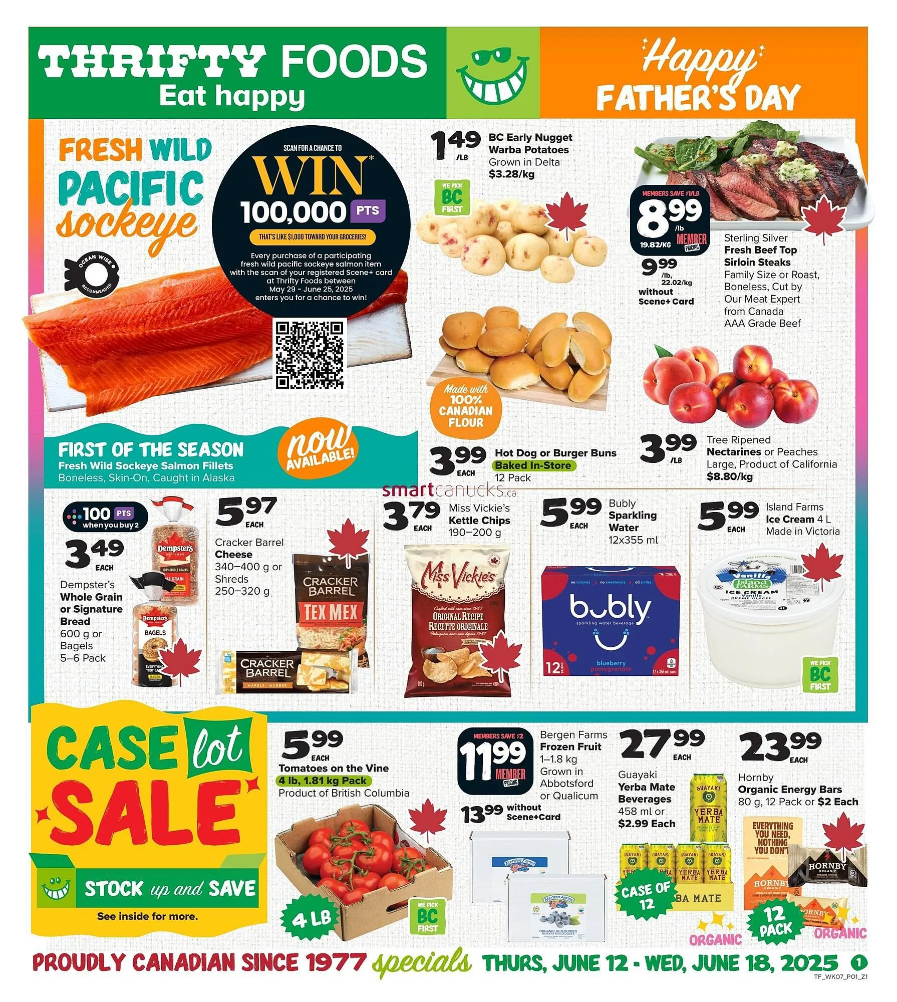 Thrifty Foods flyer from June 12 to June 18 2025 - flyer page 1
