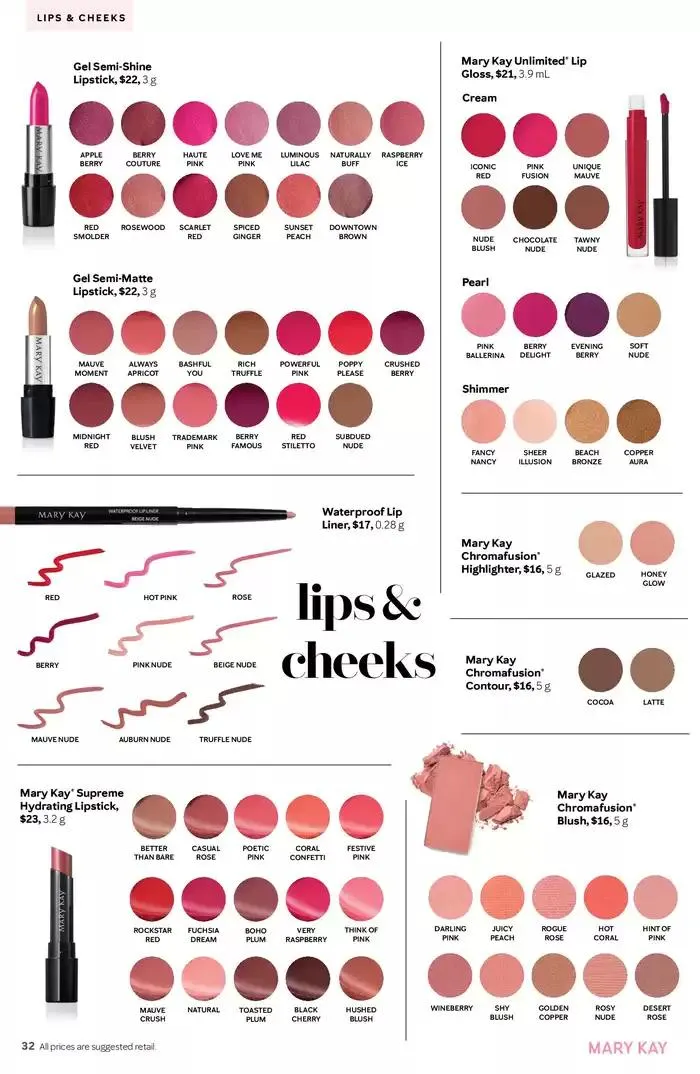 Mary Kay Spring 2025 from February 17 to March 20 2025 - flyer page 32