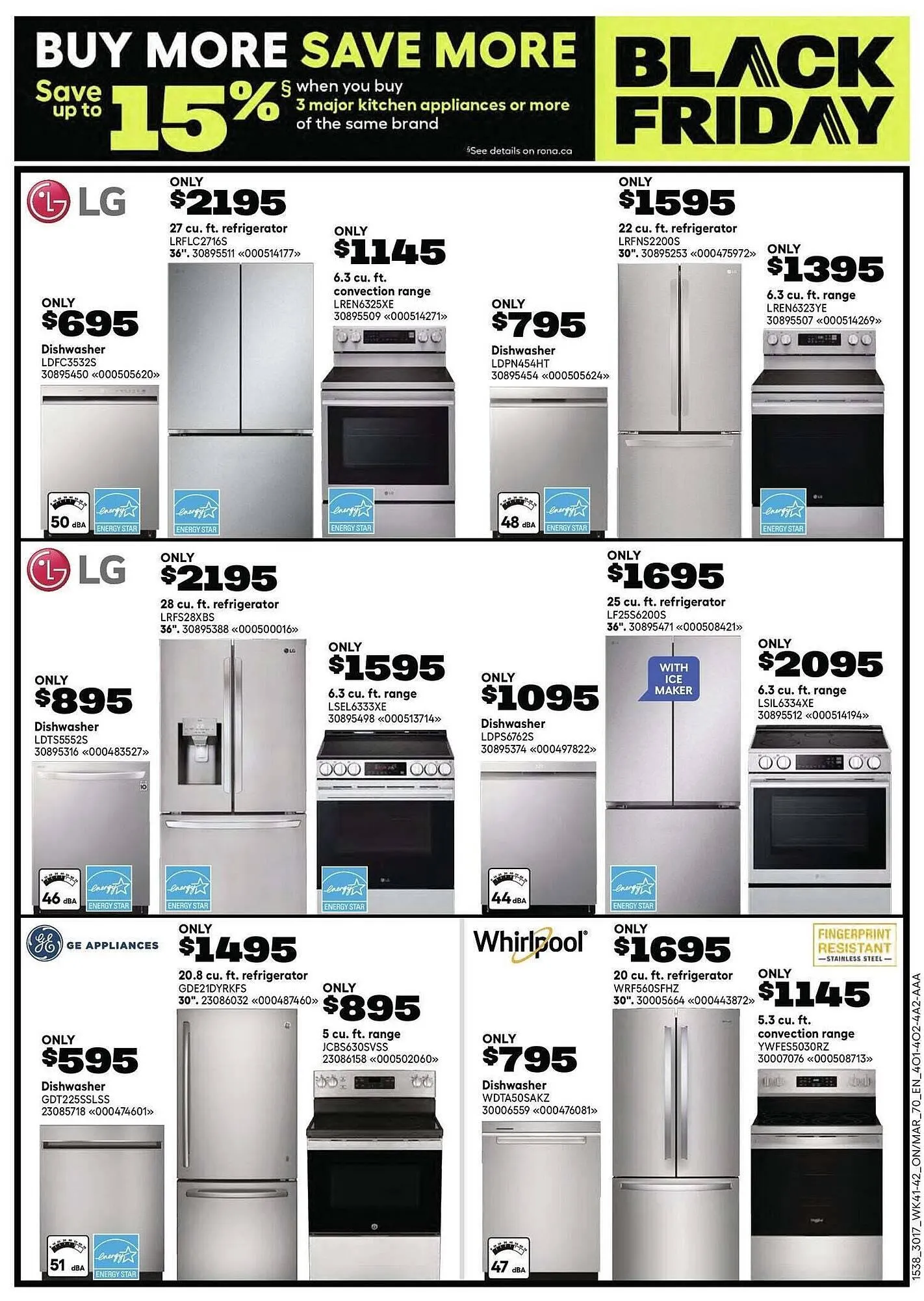 RONA flyer from November 6 to November 13 2025 - flyer page 12