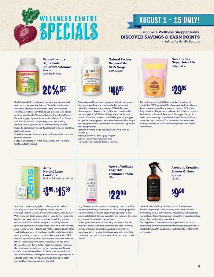 August 2024 Edition from August 24 to September 7 2024 - flyer page 13