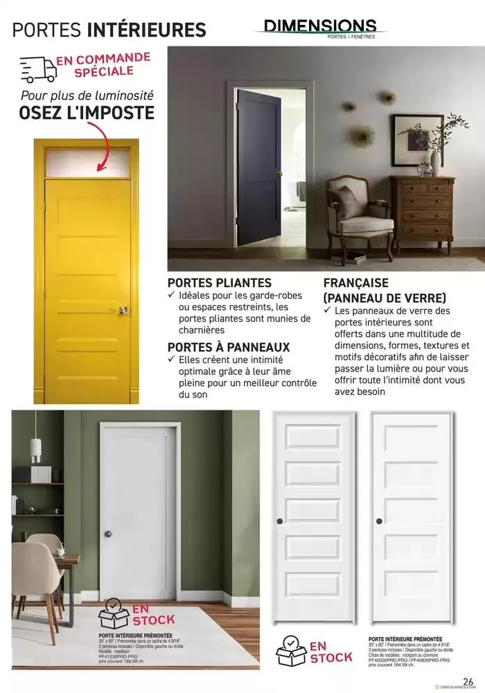 SERVICE D'ESTIMATION DE PROJET 2025 from February 20 to May 14 2025 - flyer page 26