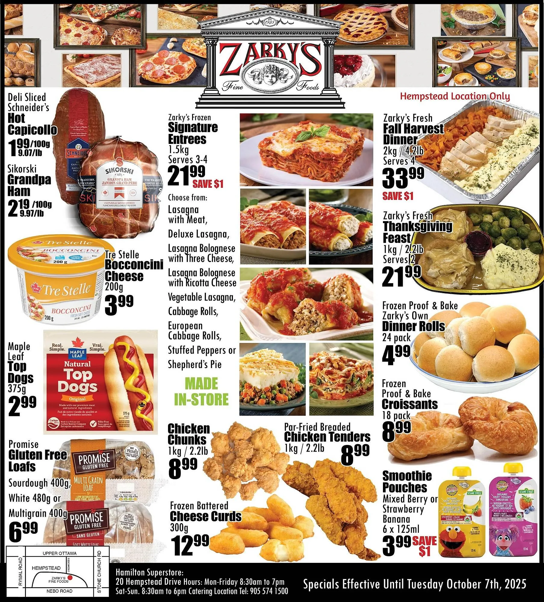 Zarky's flyer from October 1 to October 31 2025 - flyer page 1