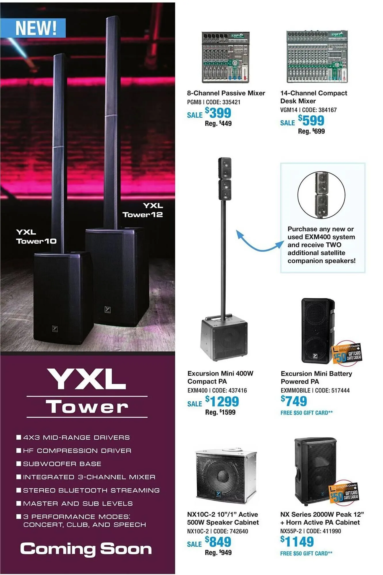 Long & McQuade flyer from October 9 to October 31 2025 - flyer page 24