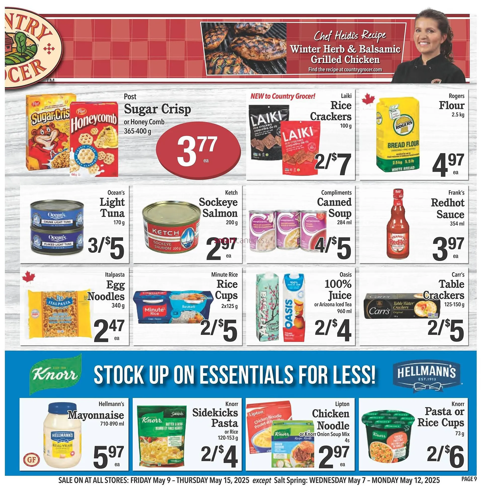 Country Grocer flyer from May 8 to May 14 2025 - flyer page 9
