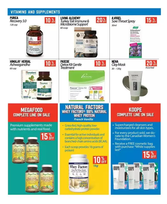 Month Long Savings from January 7 to January 29 2025 - flyer page 12