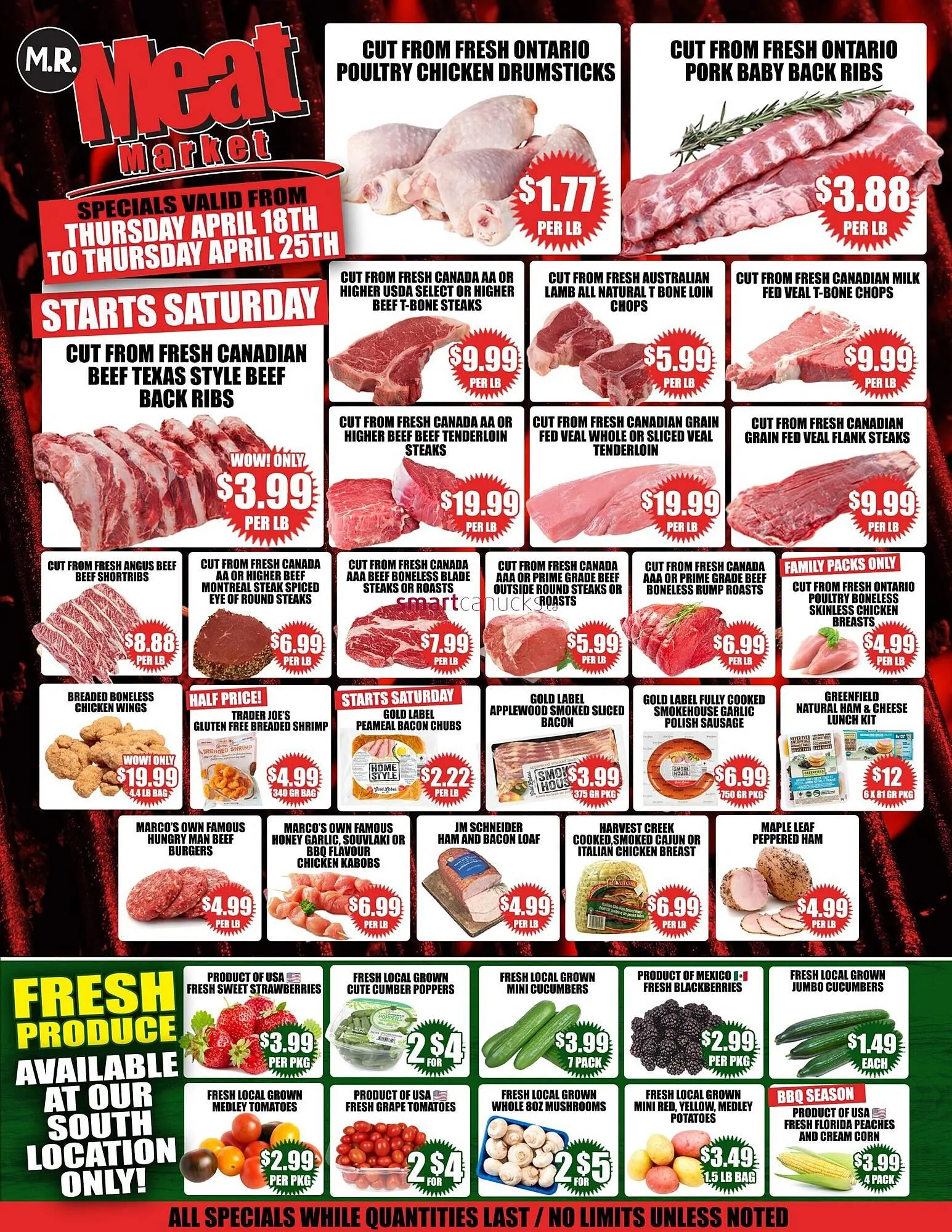 Mr. Meat Market flyer - 1