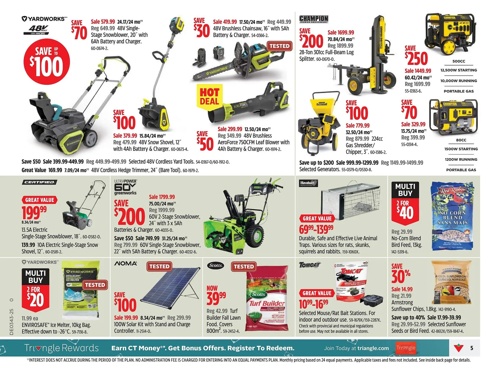 Canadian Tire flyer from October 16 to October 22 2025 - flyer page 5