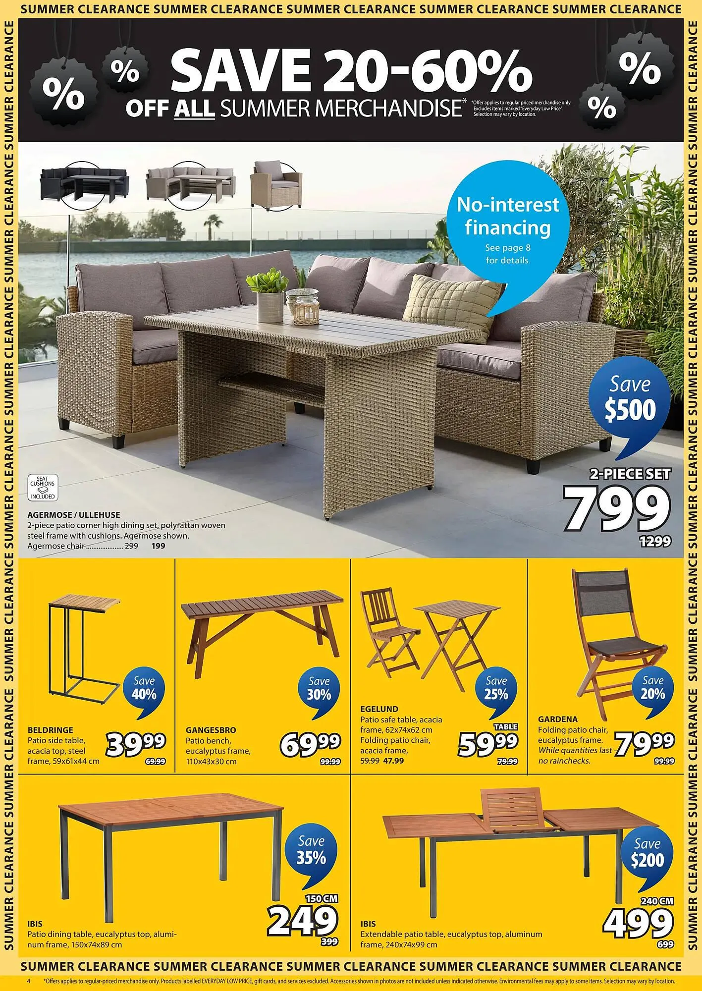 JYSK flyer from July 3 to July 9 2025 - flyer page 4