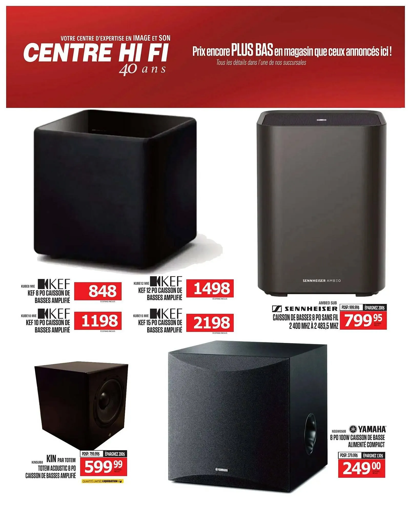 Centre Hi-Fi flyer from February 6 to February 12 2026 - flyer page 72