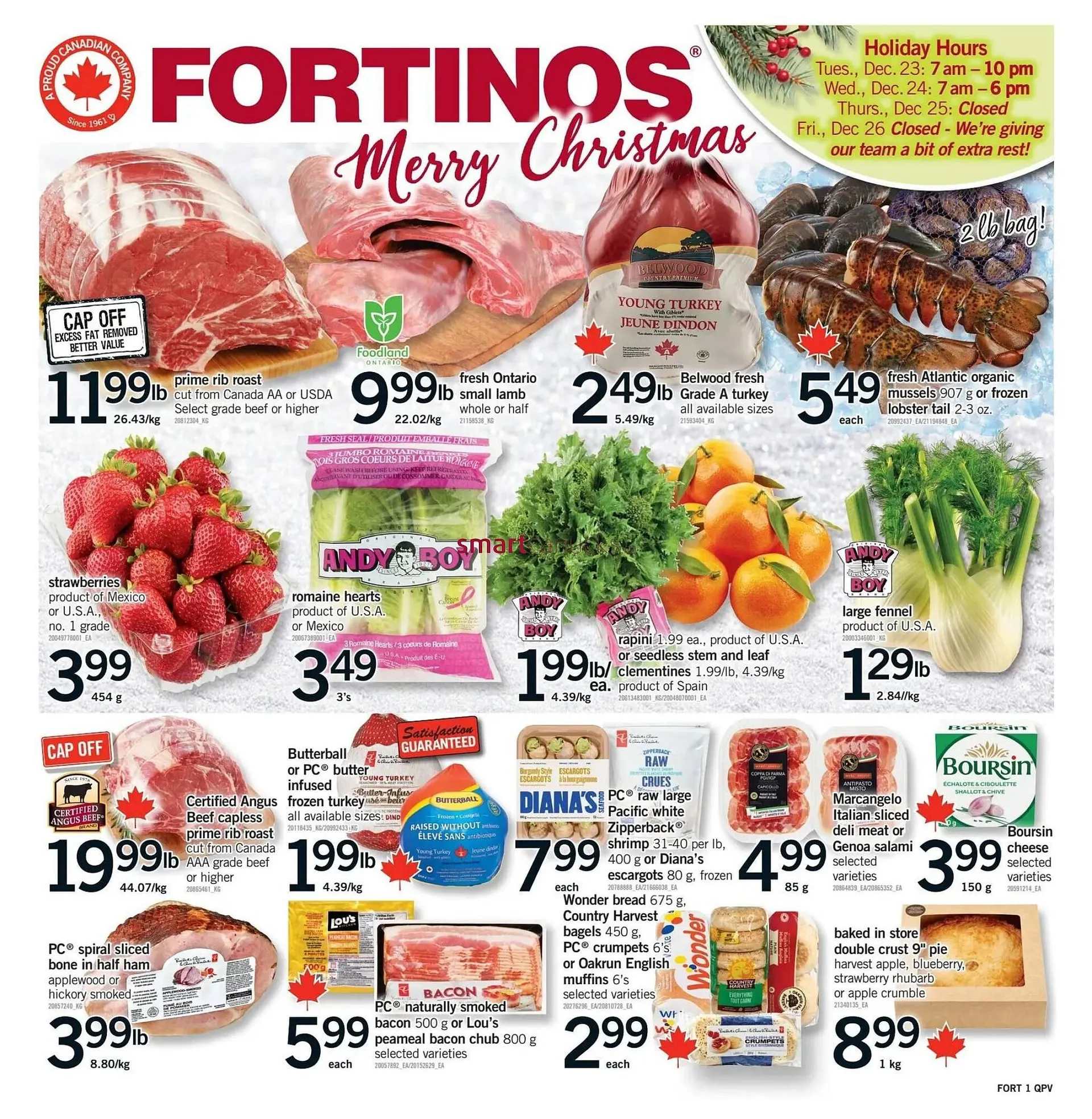 Fortinos flyer from December 18 to December 24 2025 - flyer page 1