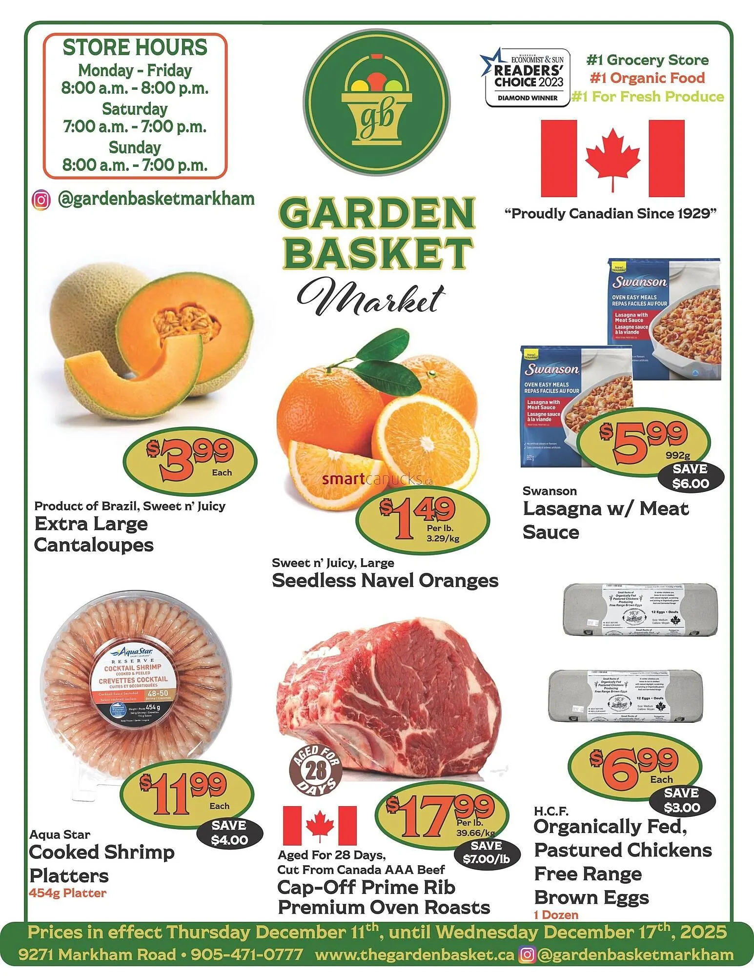 The Garden Basket flyer from December 11 to December 17 2025 - flyer page 1