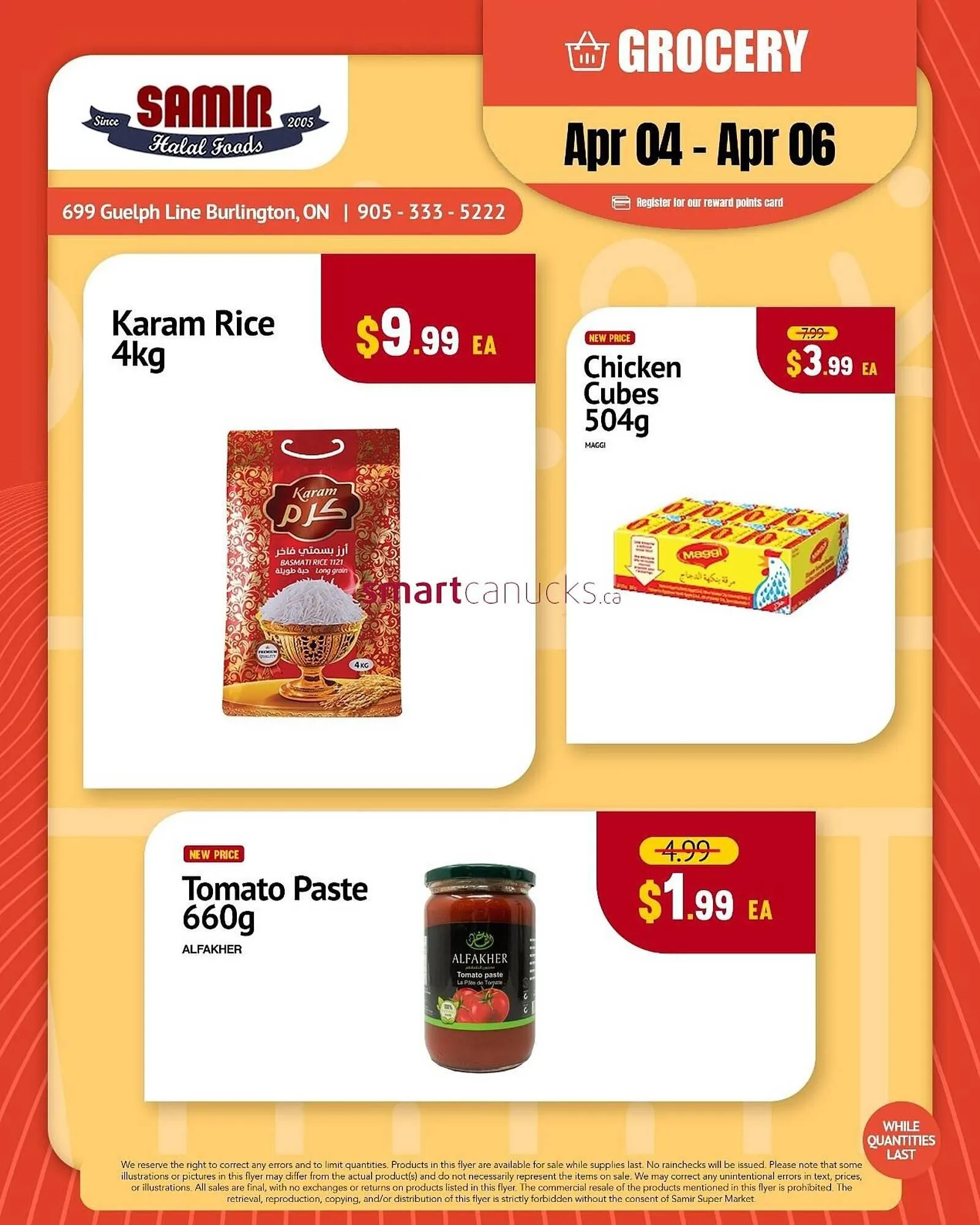 Samir Supermarket flyer from April 4 to April 10 2025 - flyer page 1