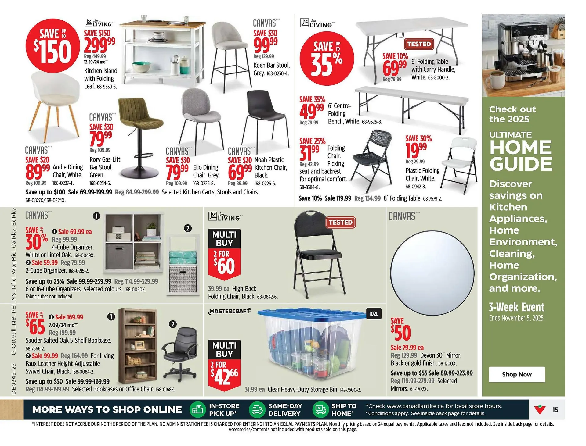 Canadian Tire flyer from October 30 to November 5 2025 - flyer page 17