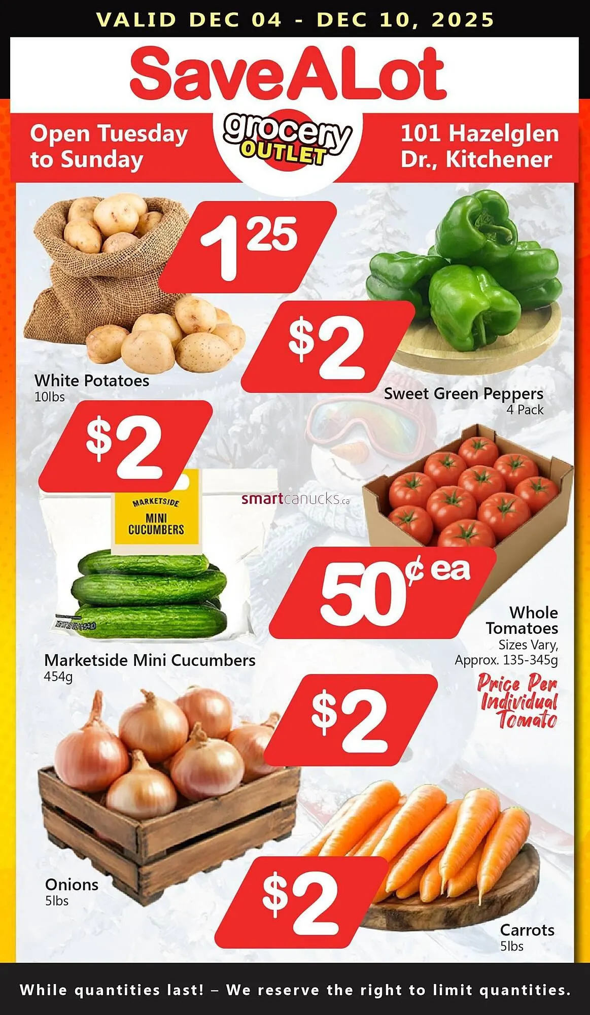 Save on Foods flyer from December 3 to December 9 2025 - flyer page 1