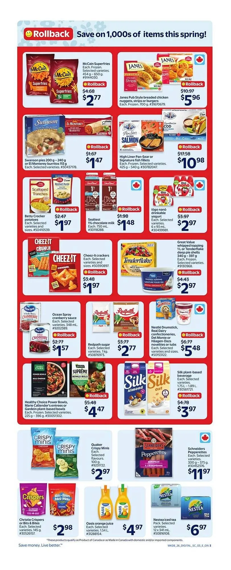 Walmart flyer from March 19 to March 25 2026 - flyer page 7