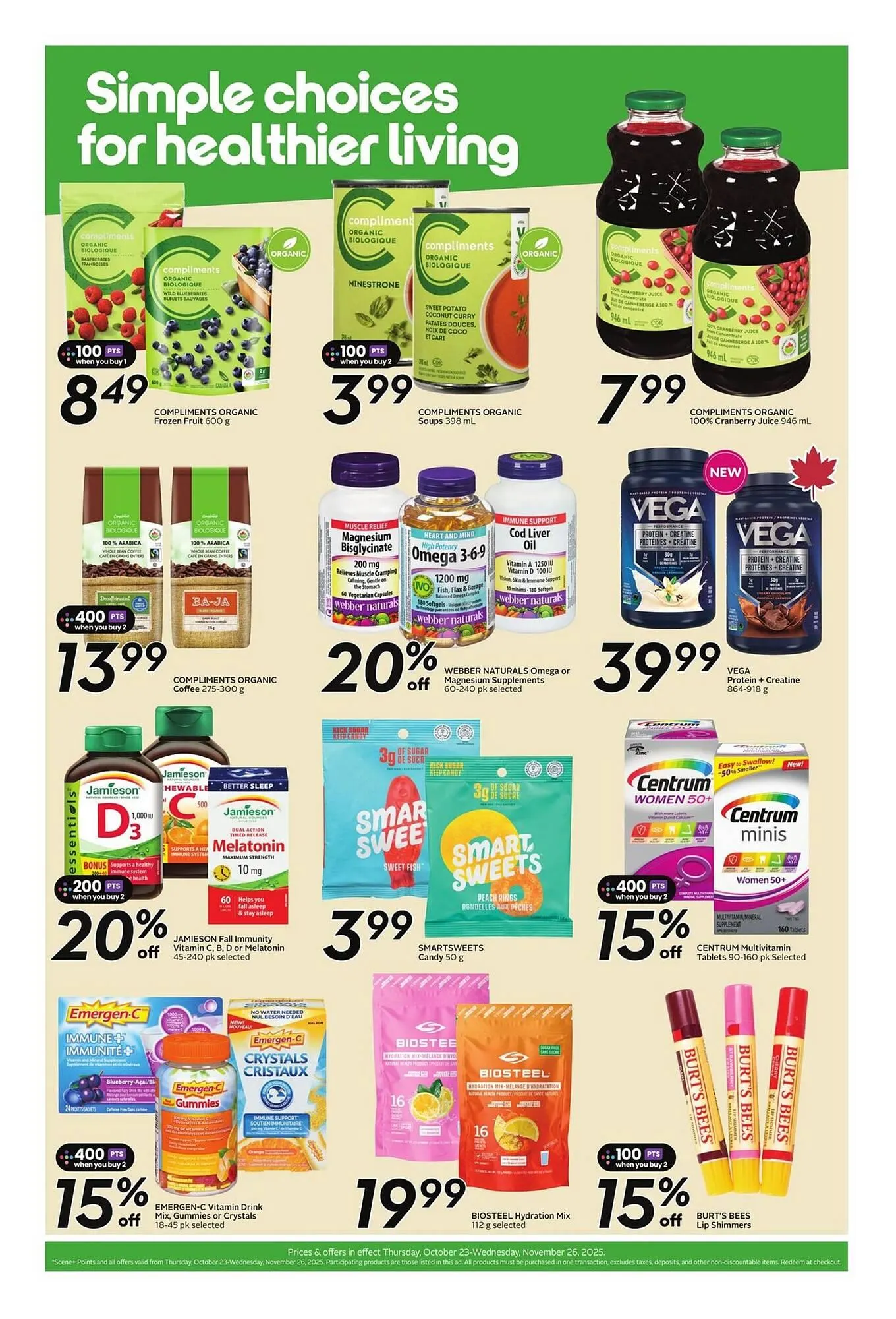 Sobeys flyer from October 23 to November 26 2025 - flyer page 2