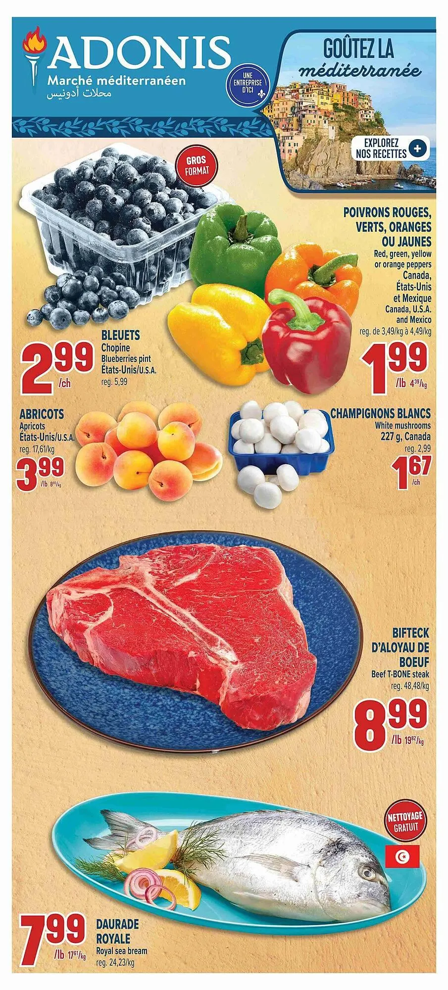 Marché Adonis flyer from June 5 to June 19 2025 - flyer page 1