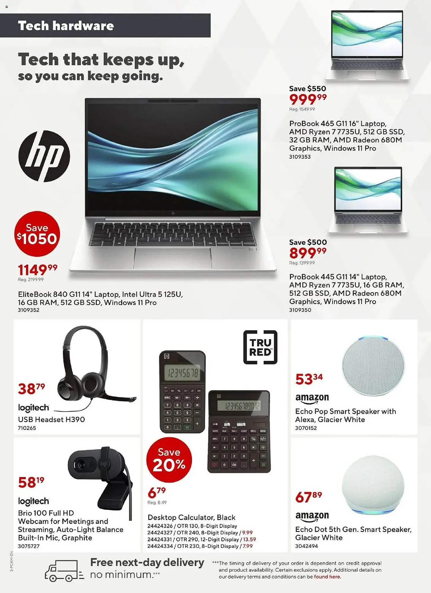 Staples flyer from December 5 to December 18 2025 - flyer page 3