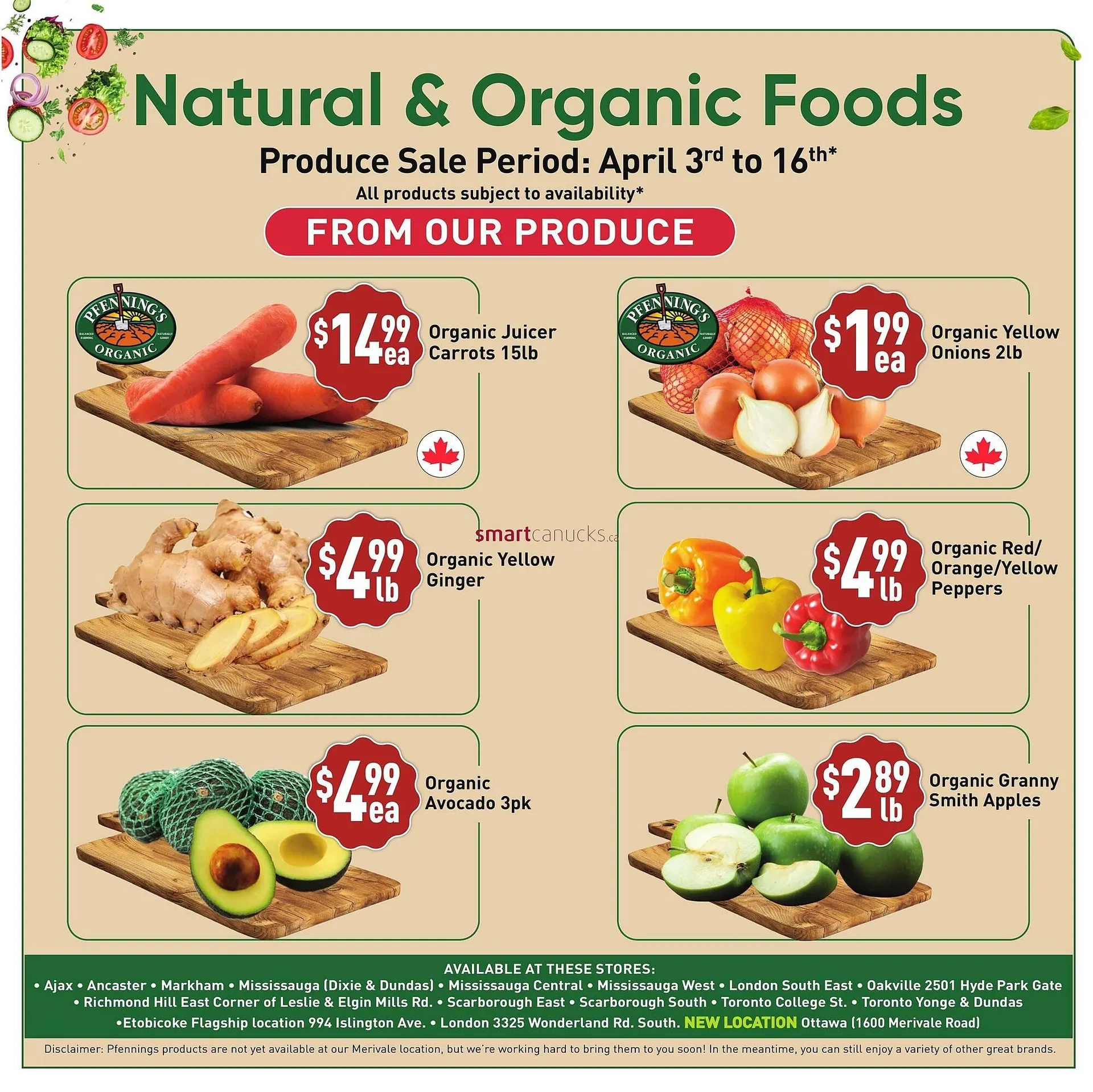 Healthy Planet flyer from April 2 to May 31 2025 - flyer page 5