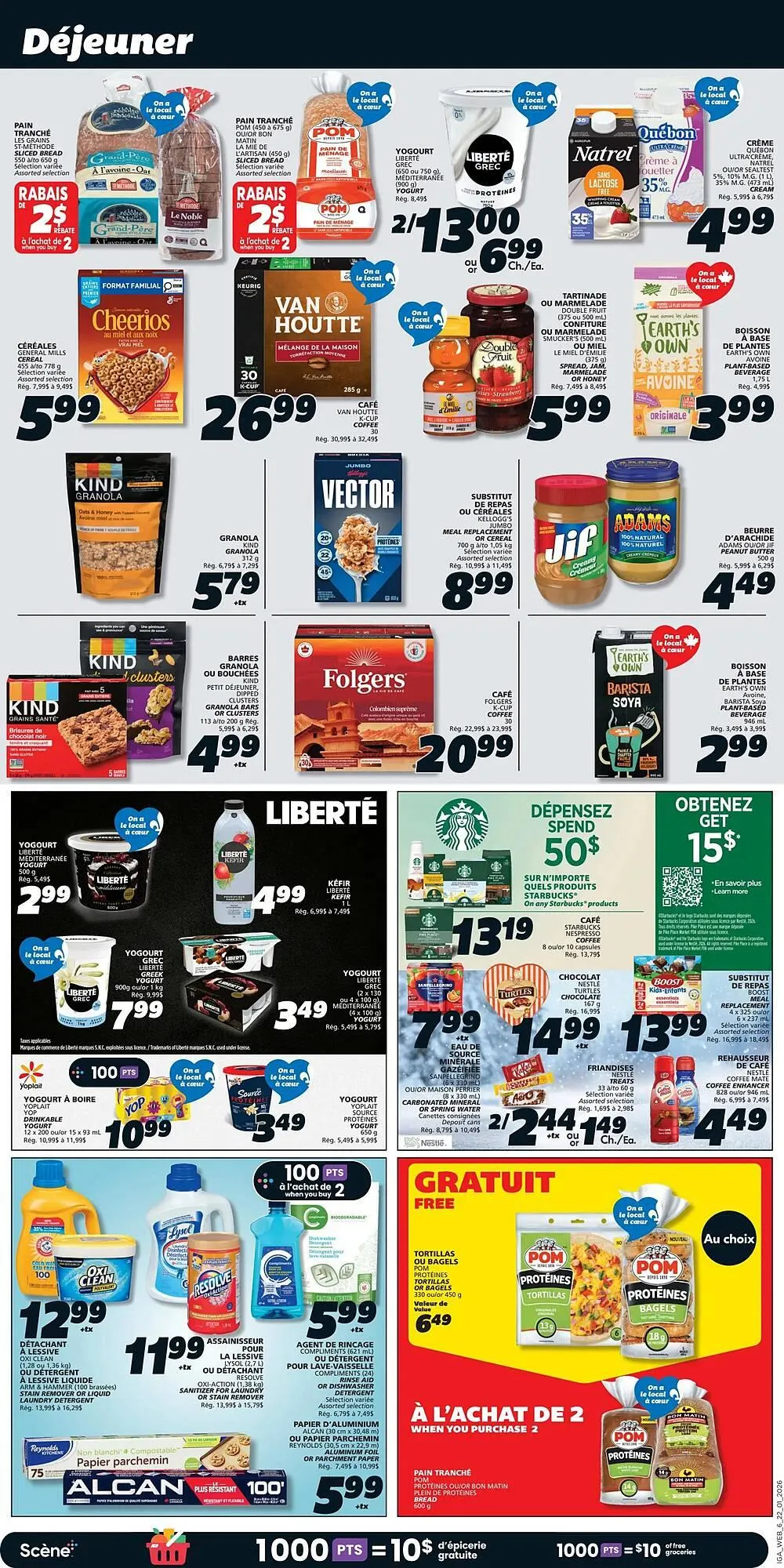 IGA flyer from January 22 to January 28 2026 - flyer page 8