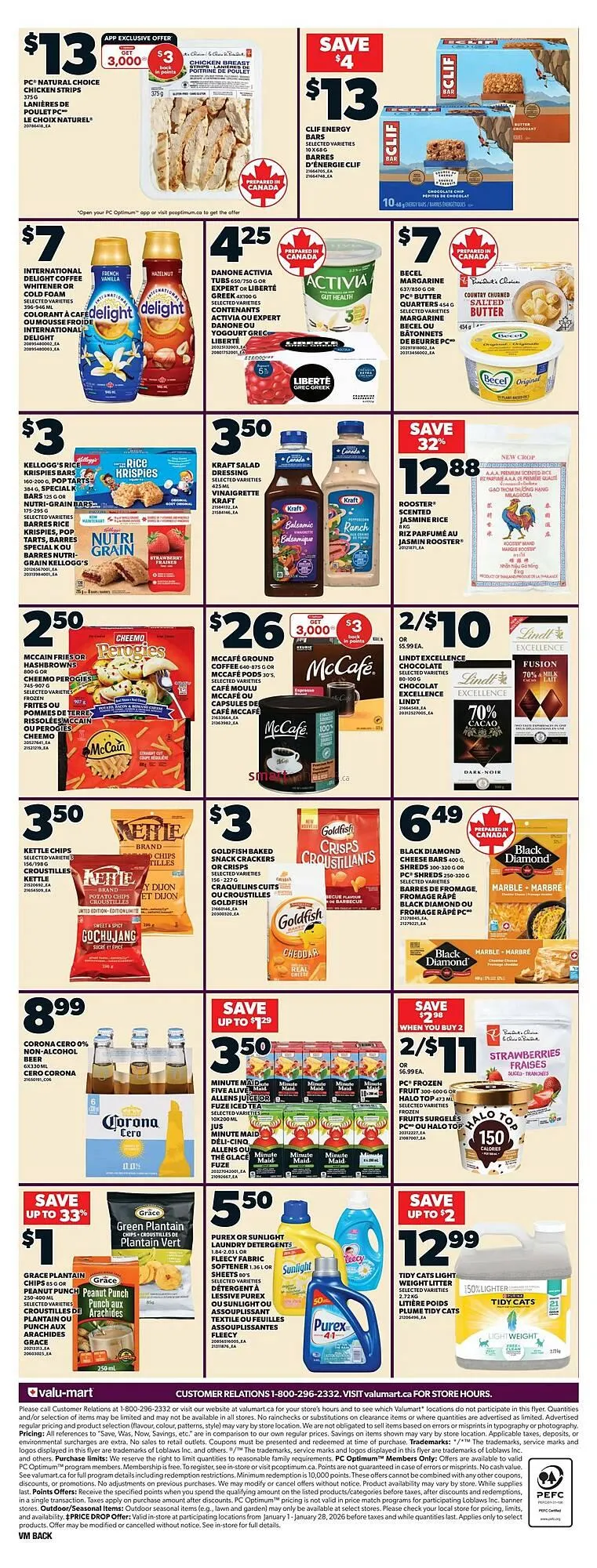 Valu-mart flyer from January 1 to January 7 2026 - flyer page 4